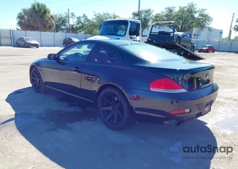 2005 BMW 645Ci z USA, uszkodzony, nr VIN WBAEH73495B216198